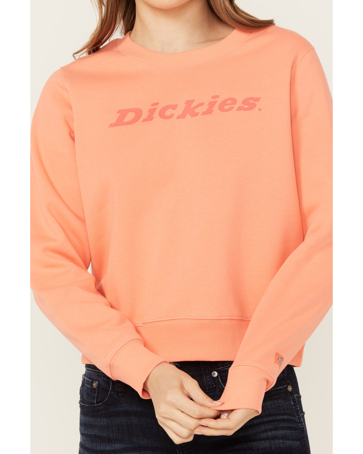 Dickies Women's Heavyweight Woodman Logo Pullover