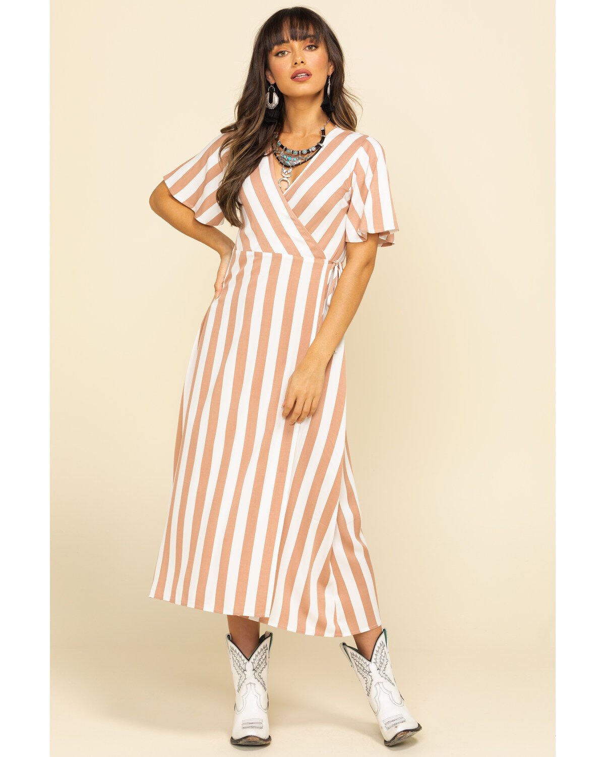 Rag Poets Women's Baja Beach Maxi Dress