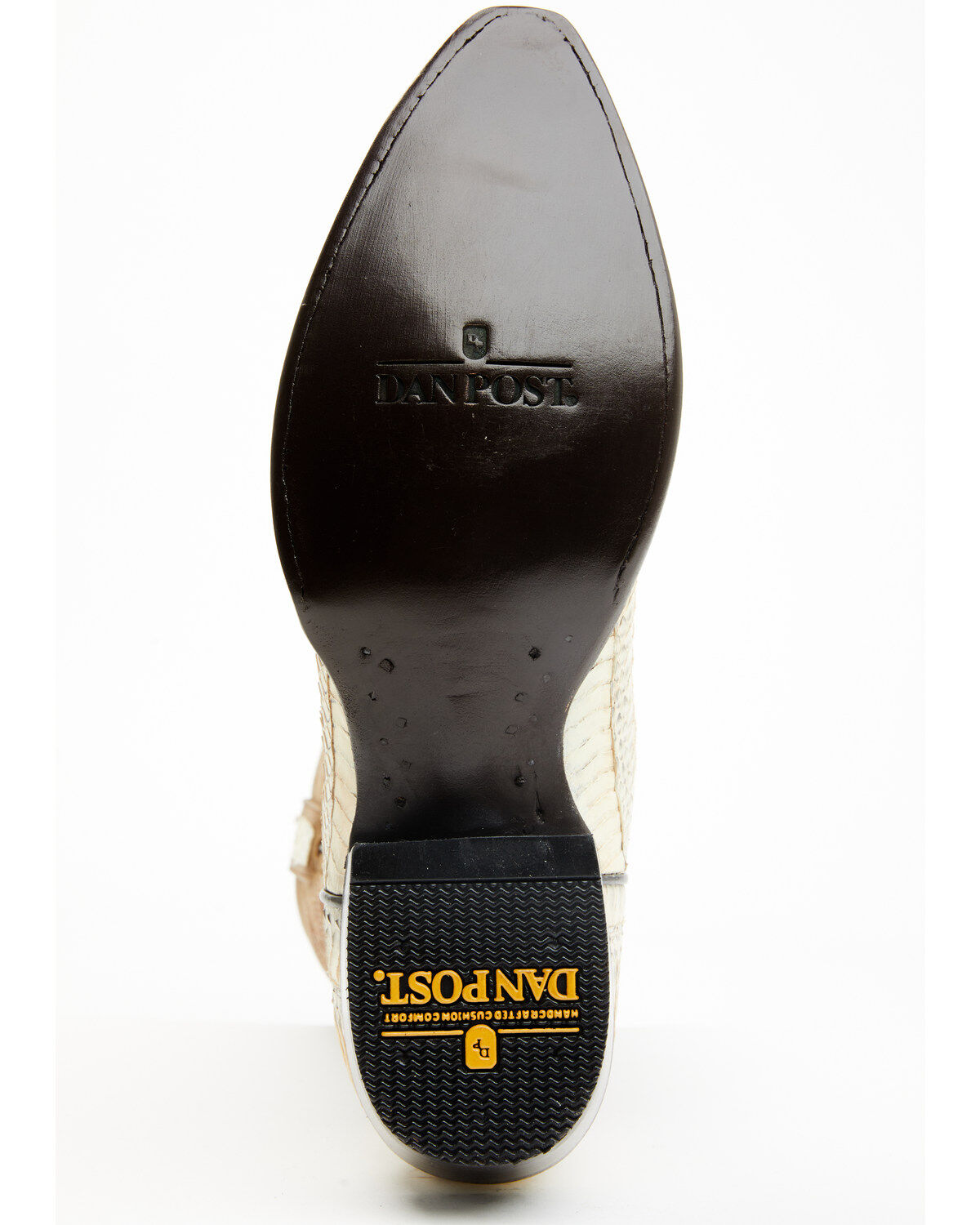 Dan Post Men's Exotic Snake Skin Western Boots - Snip Toe