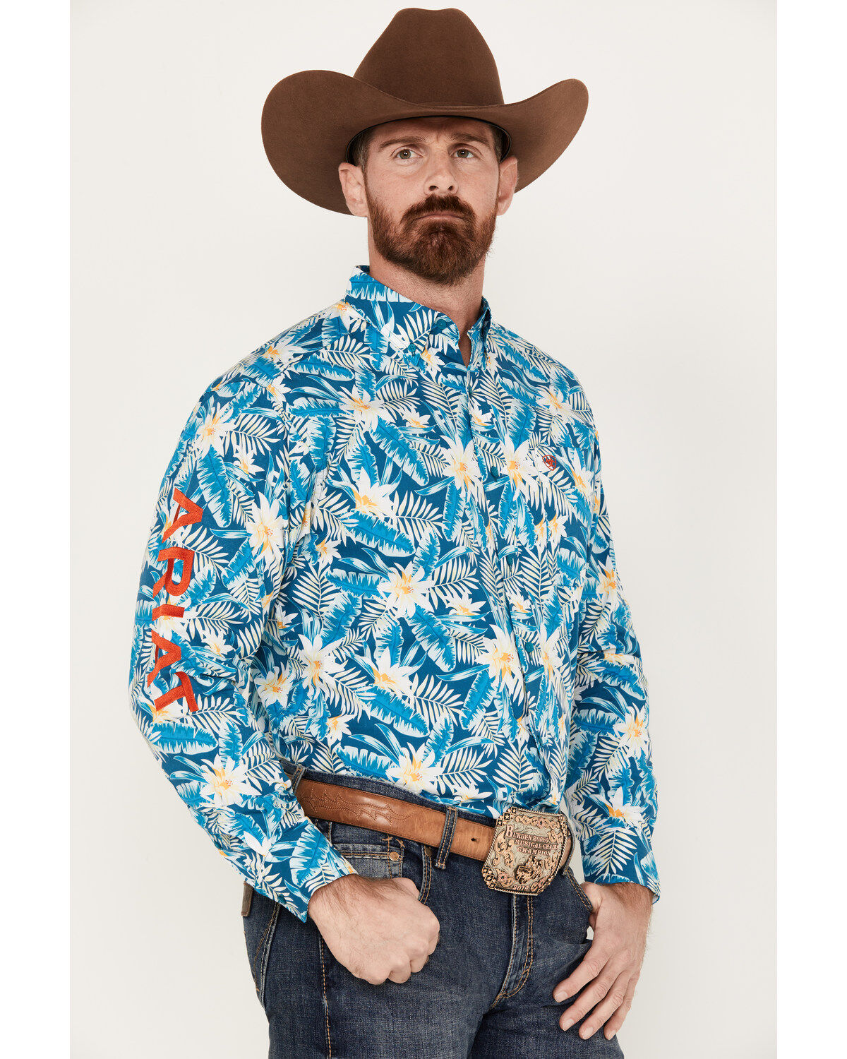 Ariat Men's Team Spencer Classic Fit Button Down Long Sleeve Western Shirt