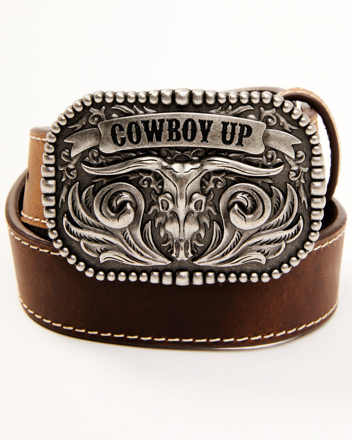 Cody James Boys' Cowboy Up Western Belt