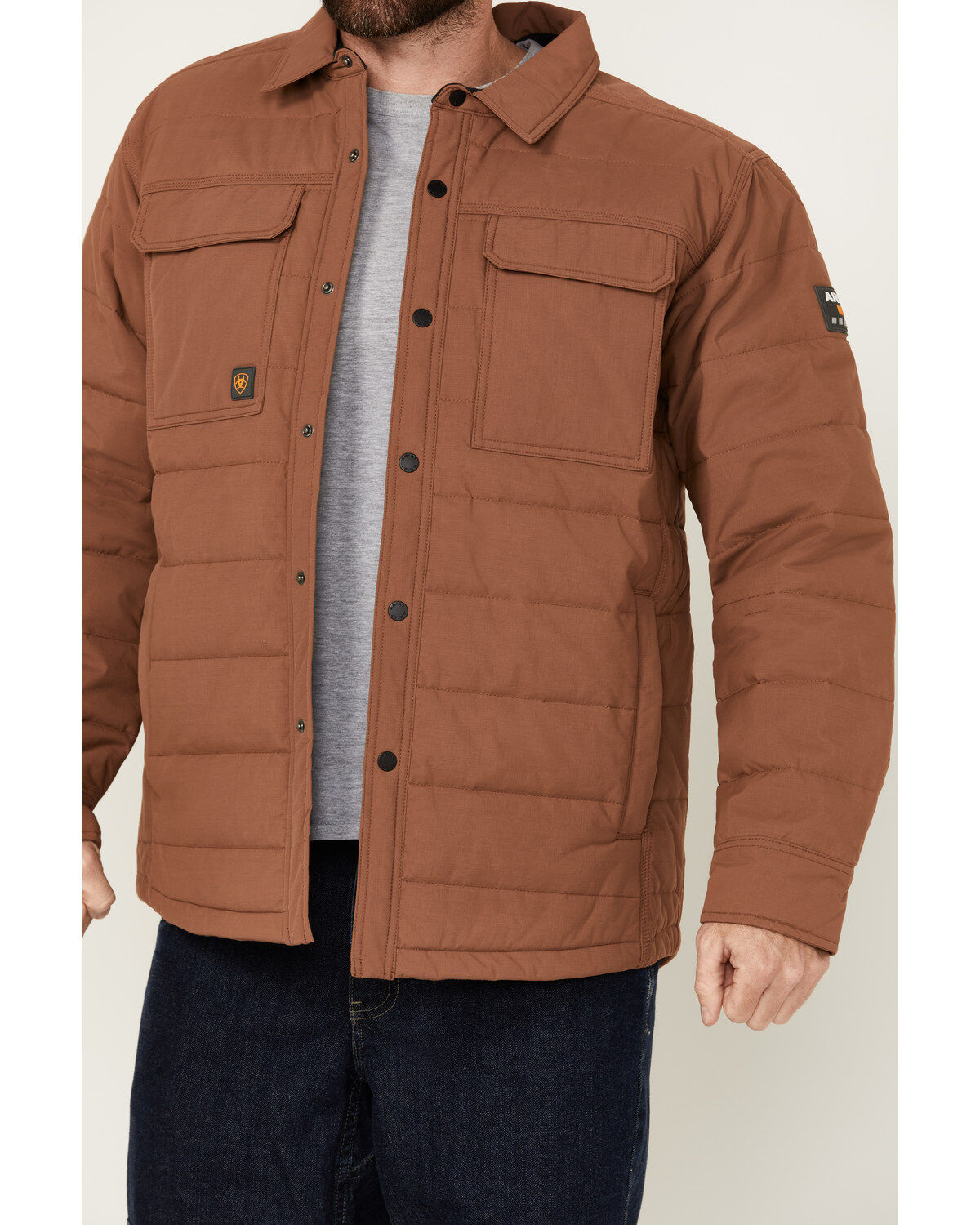 Ariat Men's Rebar Cordura Ripstop Insulated Shirt Jacket