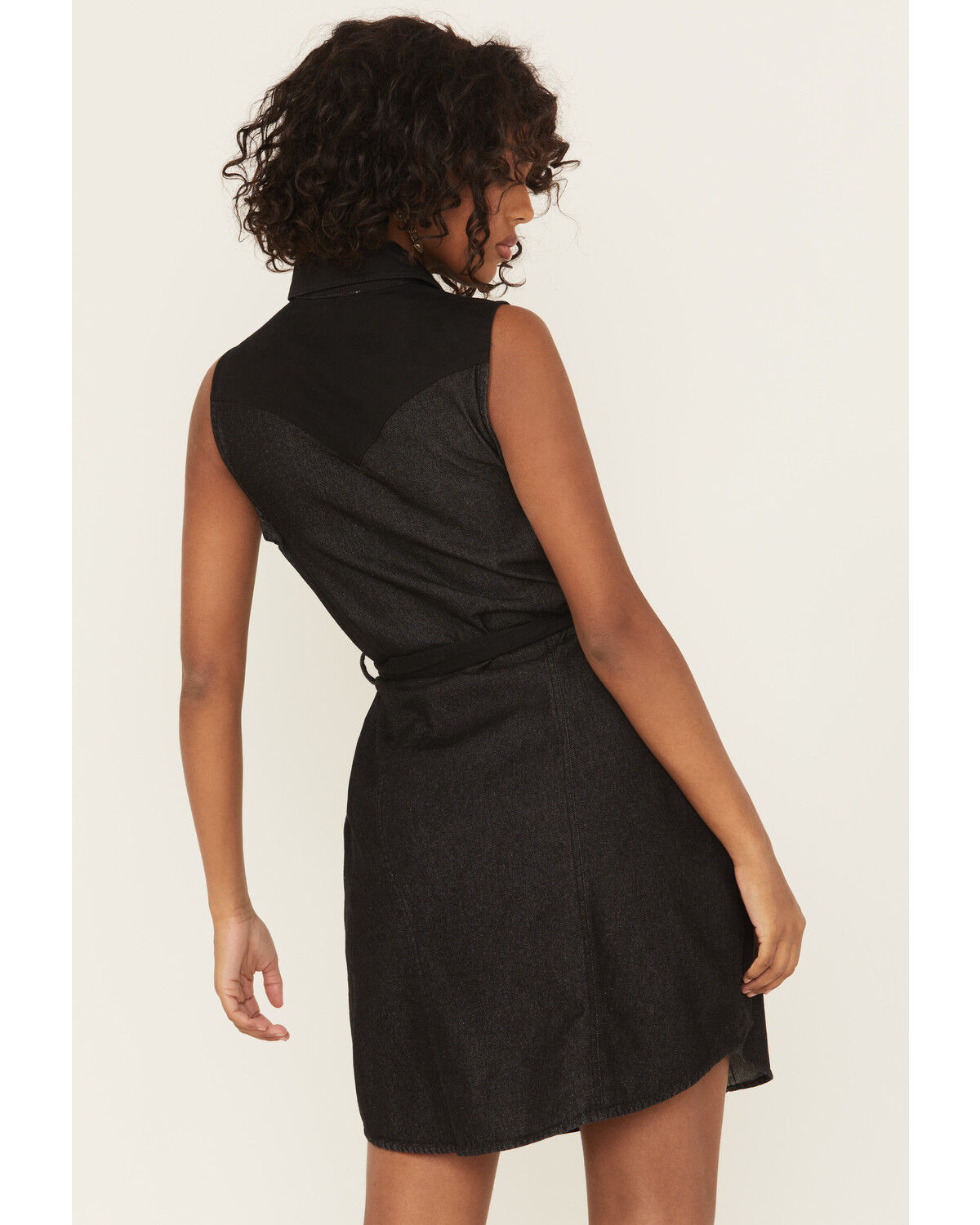 Panhandle Women's Embroidered Sleeveless Mini Dress