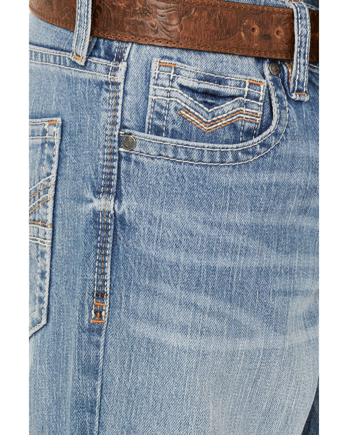 Cody James Boys' Medium Wash Dalton Relaxed Bootcut Jeans