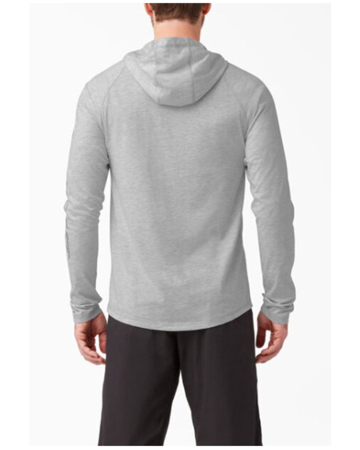 Dickies Men's Cooling Long Sleeve Performance Sun Hooded Work T-Shirt