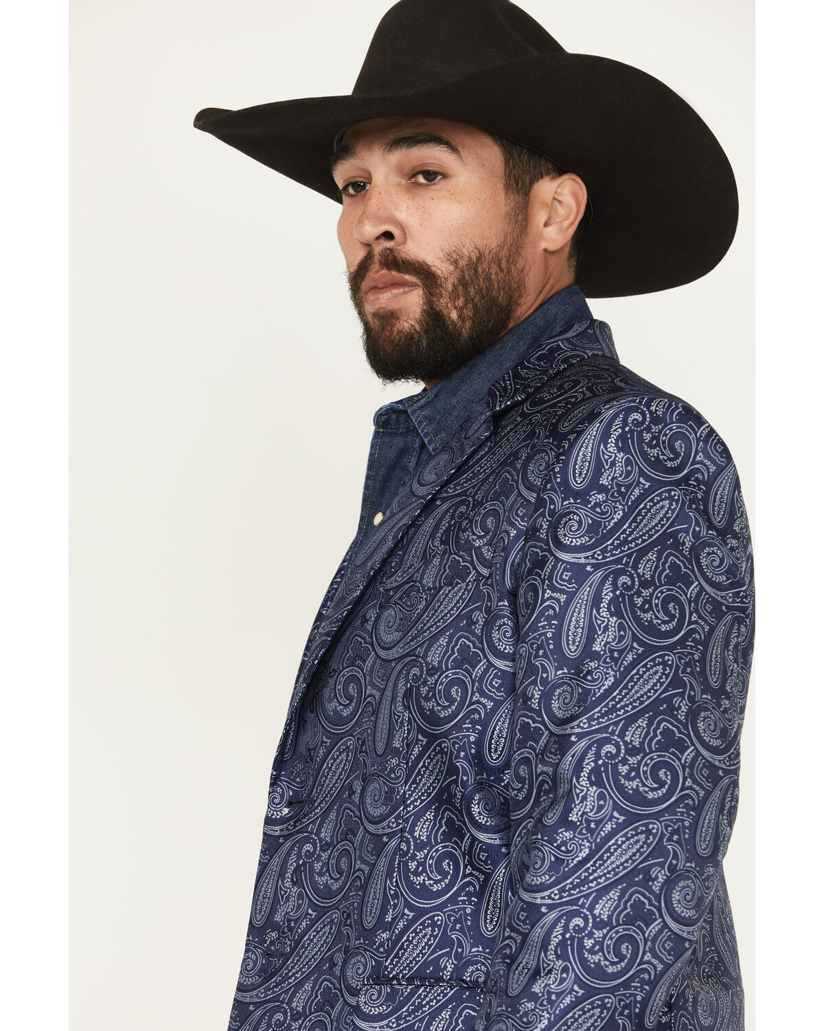 Panhandle Men's Paisley Print Slim Sportcoat
