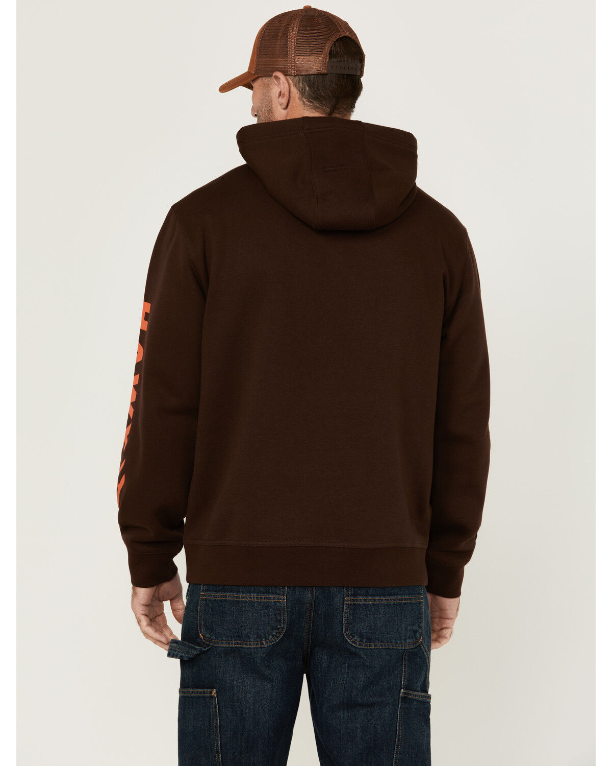 Hawx Men's Halstead Logo Sleeve Hooded Sweatshirt