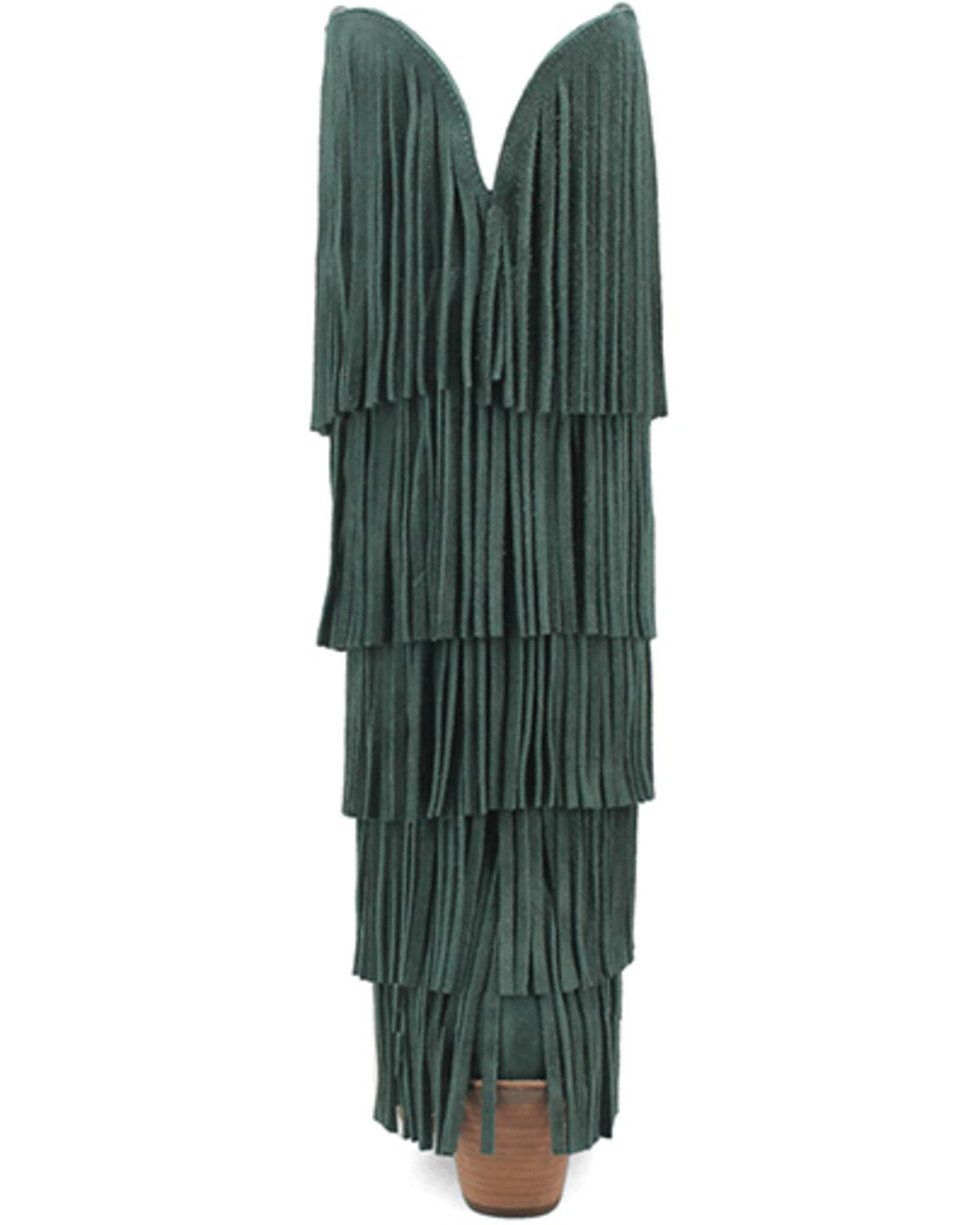 Dingo Women's Wild Child Suede Fringe Tall Western Boots - Snip Toe