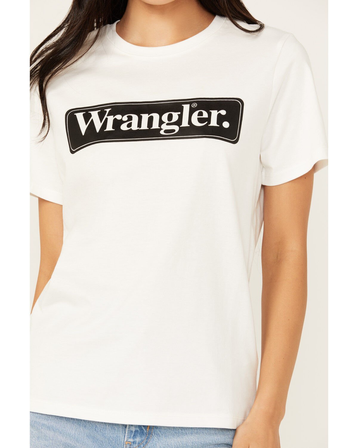 Wrangler Women's Block Logo Tee