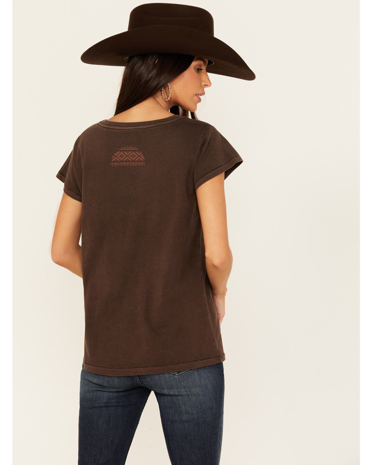 Shyanne Women's Spirit of the West Short Sleeve Graphic Boyfriend Tee