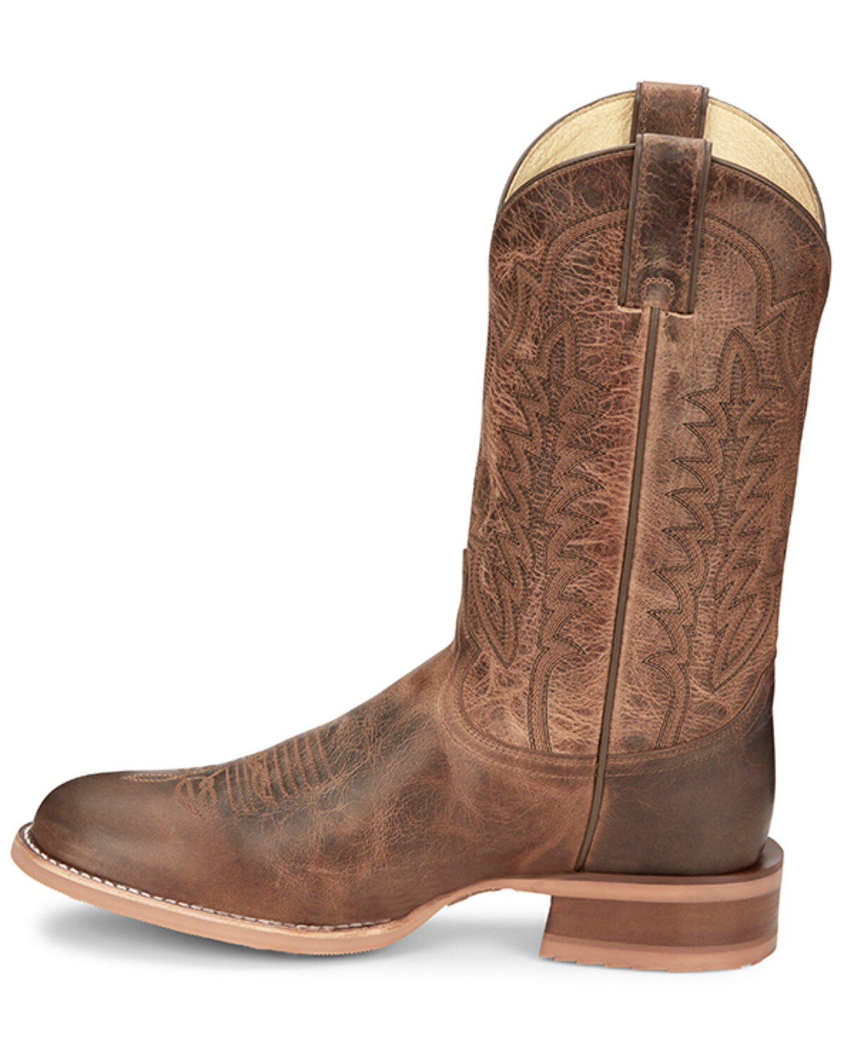Justin Men's Clanton Western Boots - Round Toe