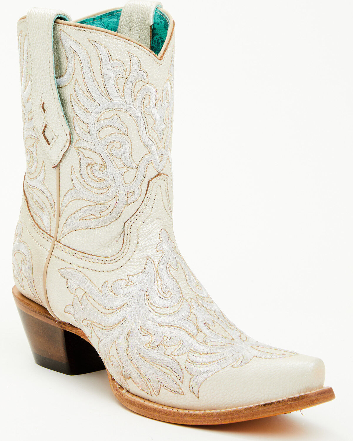 Corral Women's Embroidered Western Ankle Boots - Snip Toe