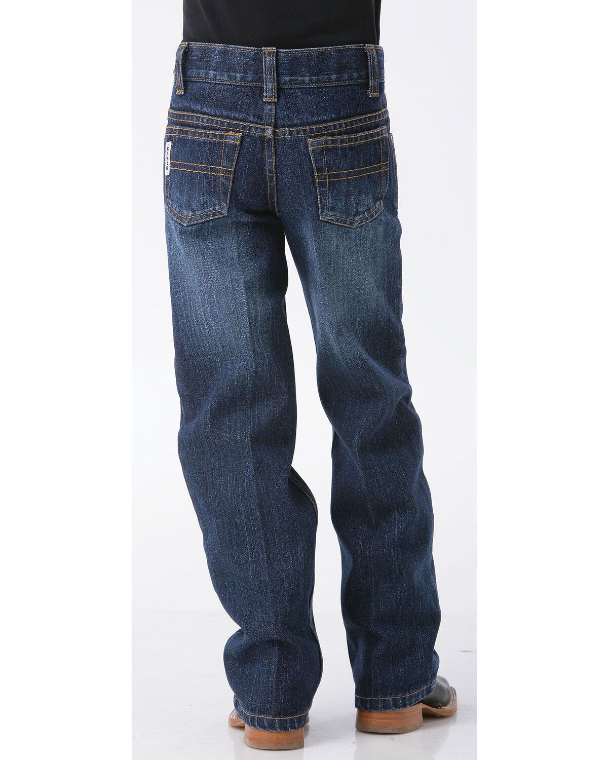 Cinch Boys' White Label Demin Straight Leg Denim Jeans