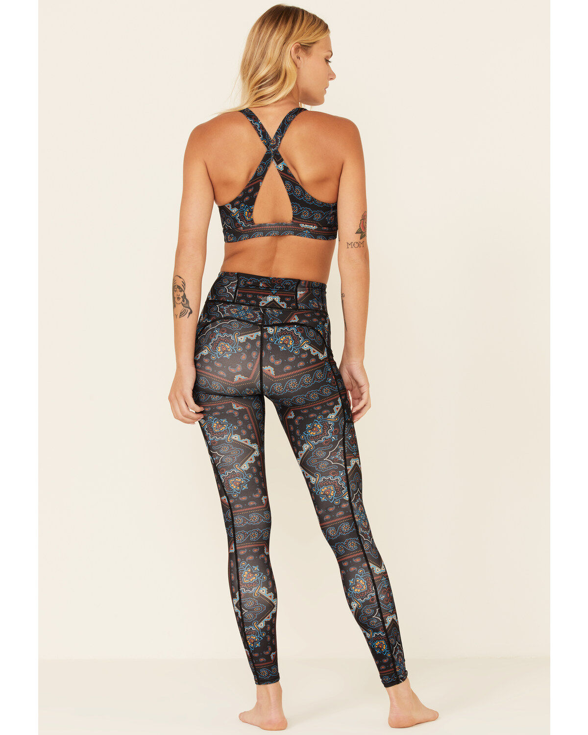 Shyanne Women's Medallion Print Riding Leggings