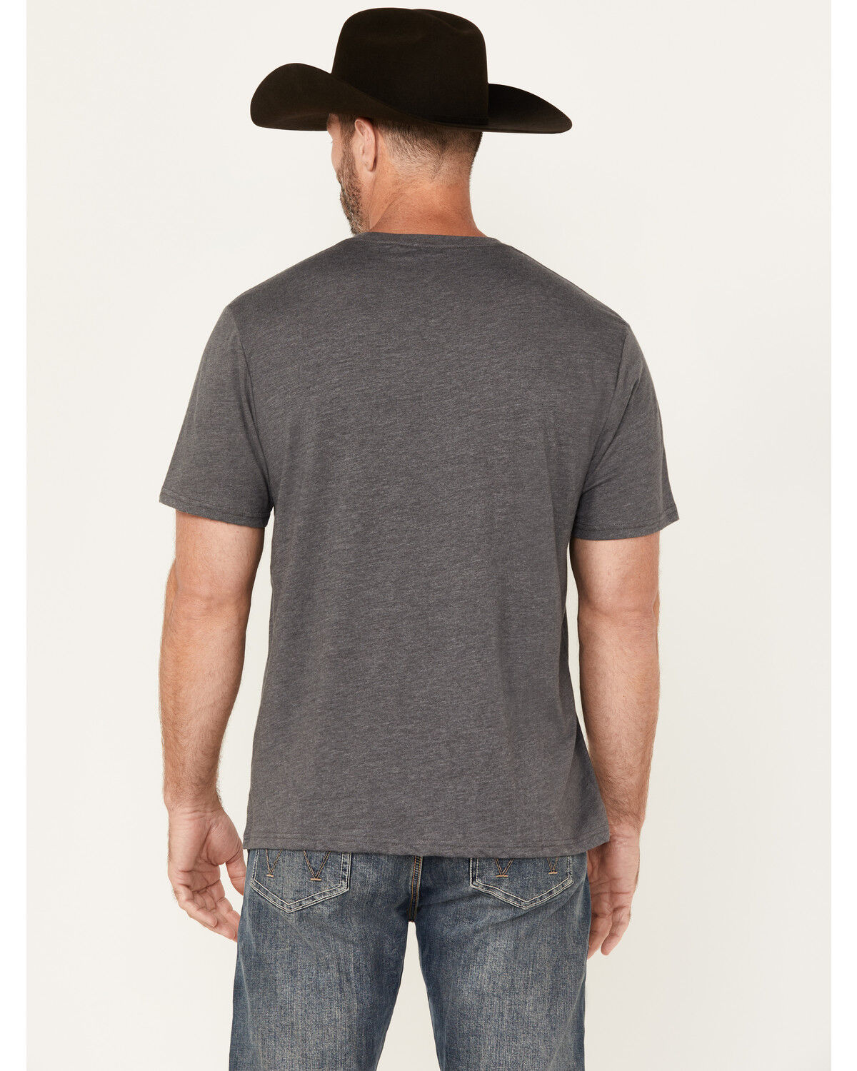 Wrangler Men's Bucking Cancer Short Sleeve Graphic T-Shirt