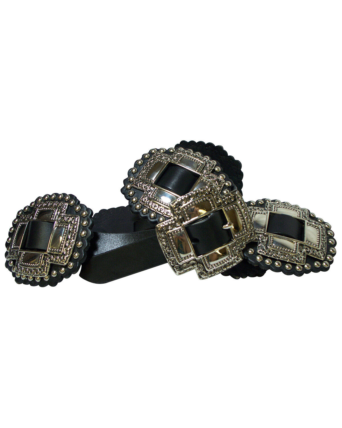 Lyntone Women's Cross Concho Belt
