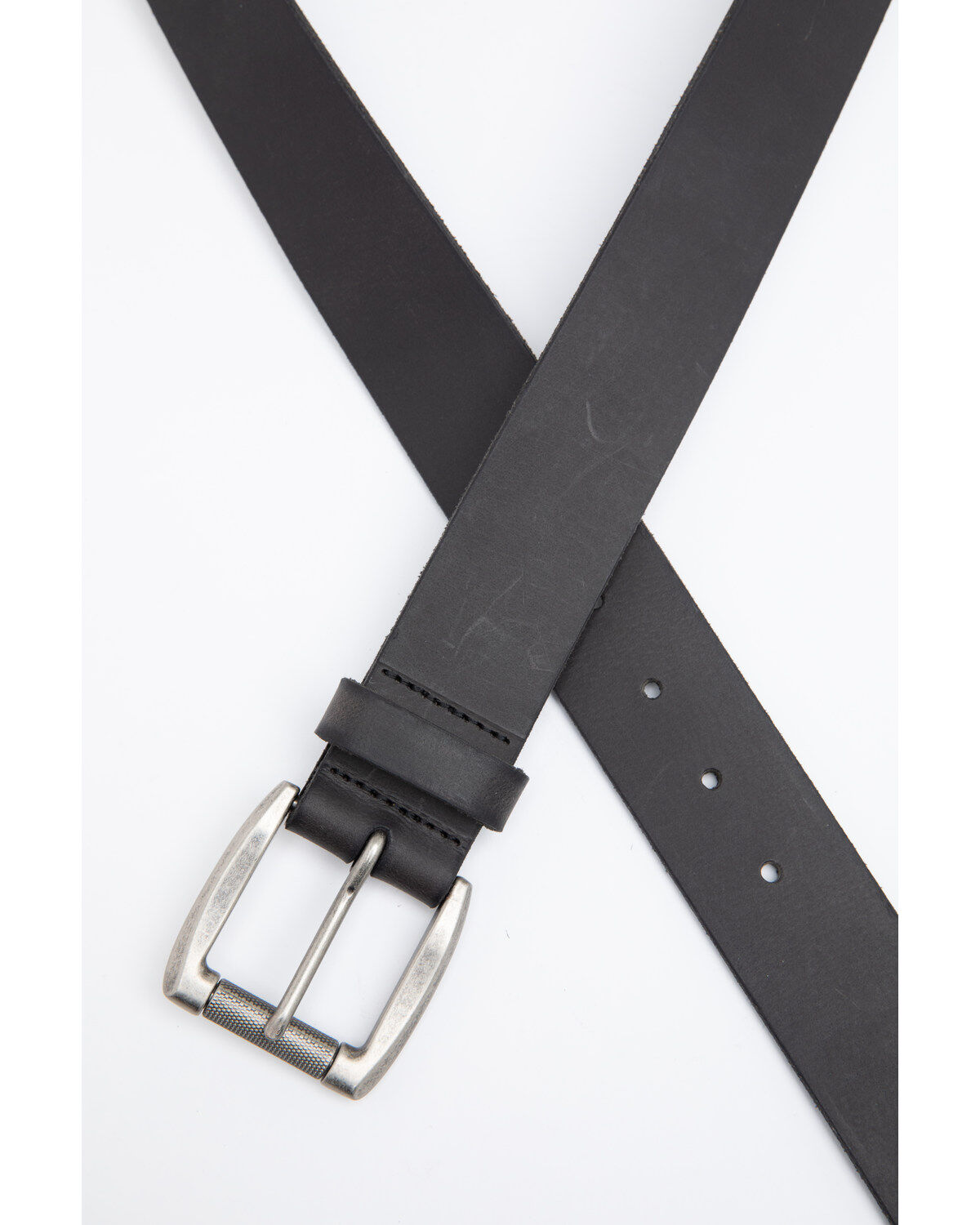 Hawx Men's Black Plain Roller Buckle Work Belt