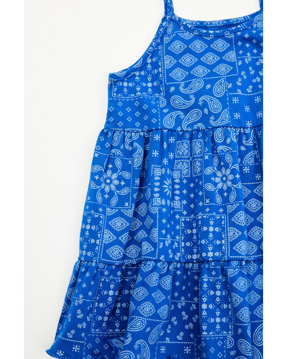 Wrangler Toddler Girls' Bandana Print Dress and Diaper Cover - 2 Piece