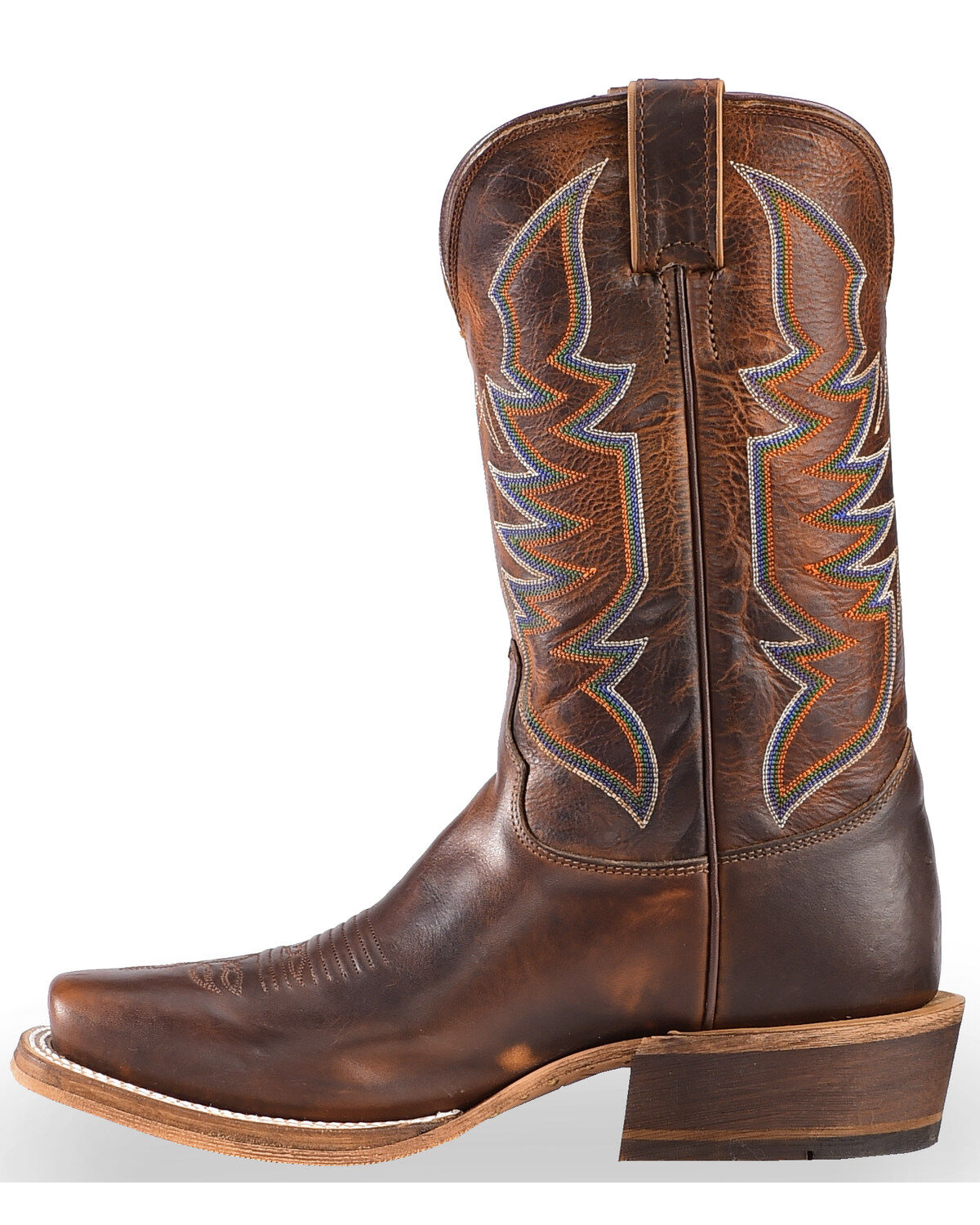 Justin Bent Rail Men's Navigator Western Boots - Square Toe