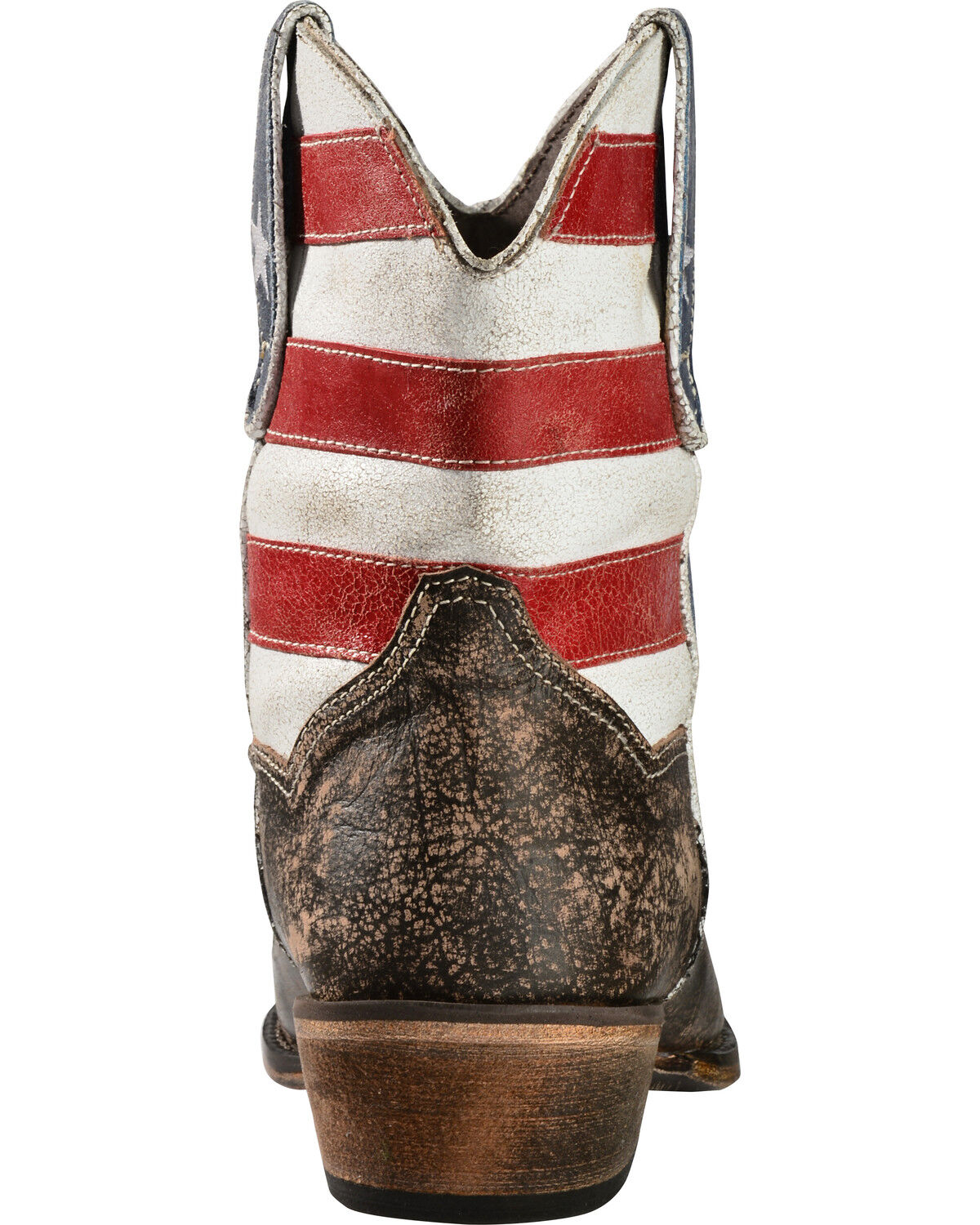 Roper Women's American Beauty Flag Ankle Boots