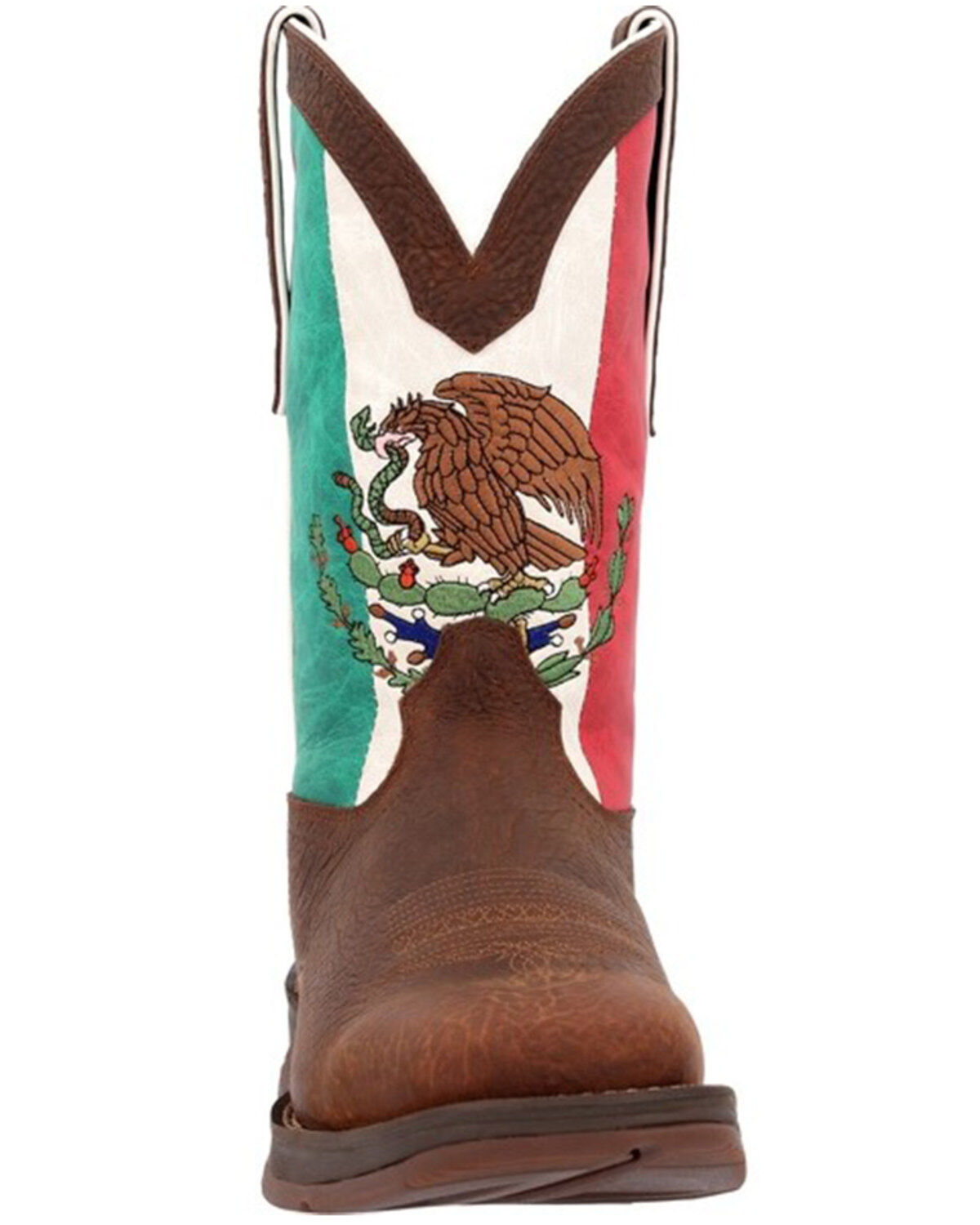 Durango Men's Mexico Flag Western Performance Boots - Steel Toe