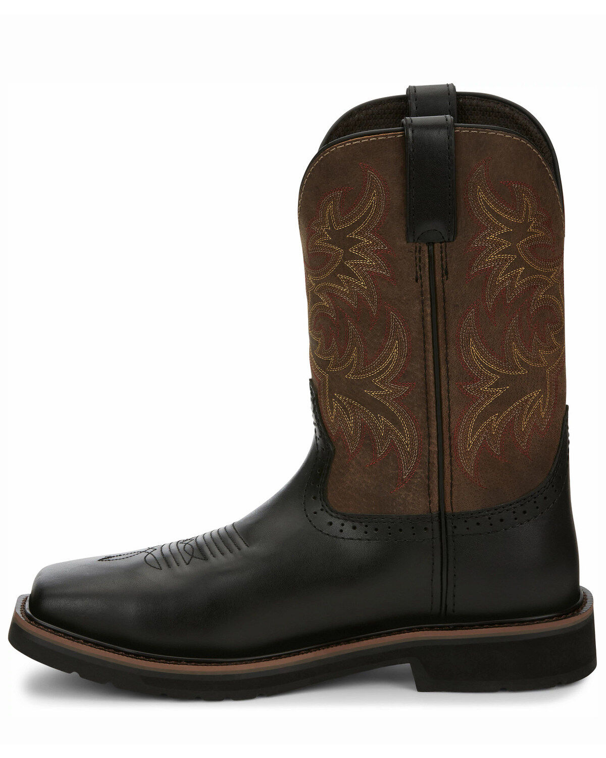 Justin Men's Driller Western Work Boots - Composite Toe