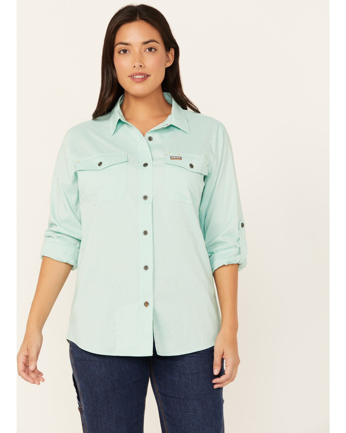 Ariat Women's Rebar Made Tough VentTEK DuraStretch Work Shirt