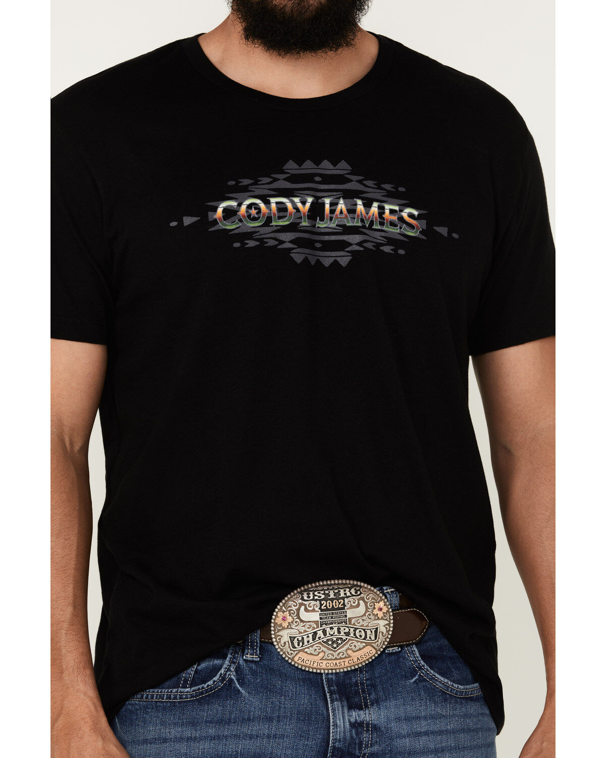 Cody James Men's Barra Logo Short Sleeves Graphic T-Shirt