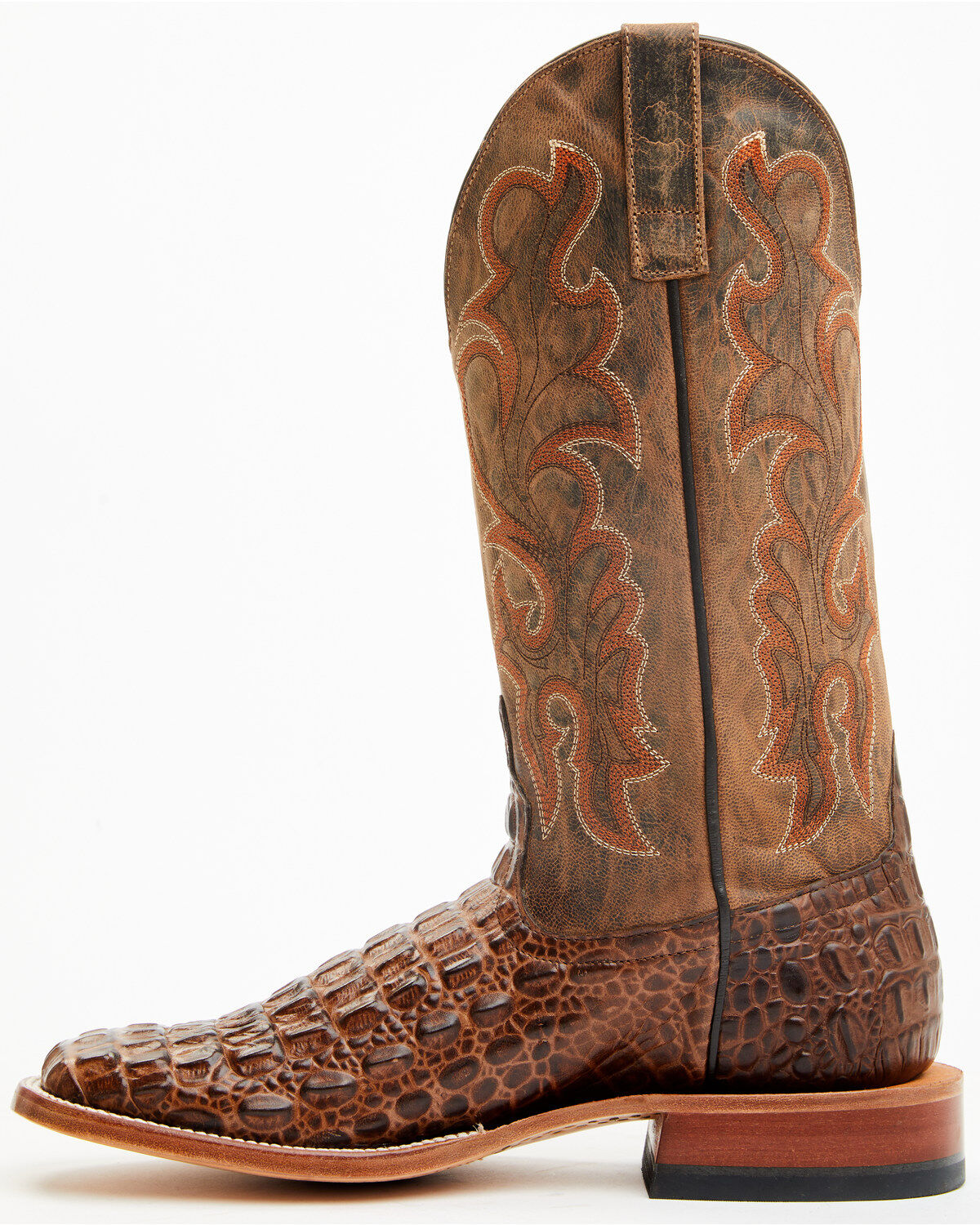 Horse Power by Anderson Bean Men's Crocodile Print Boots