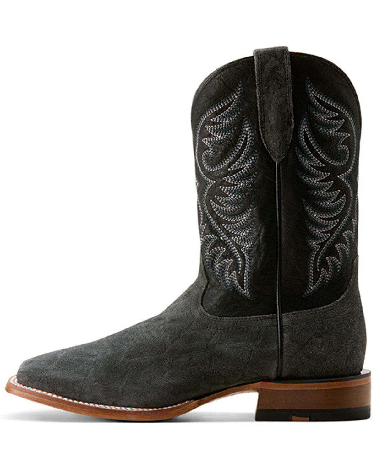 Ariat Men's Wiley Elephant Roughout Western Boots - Broad Square Toe