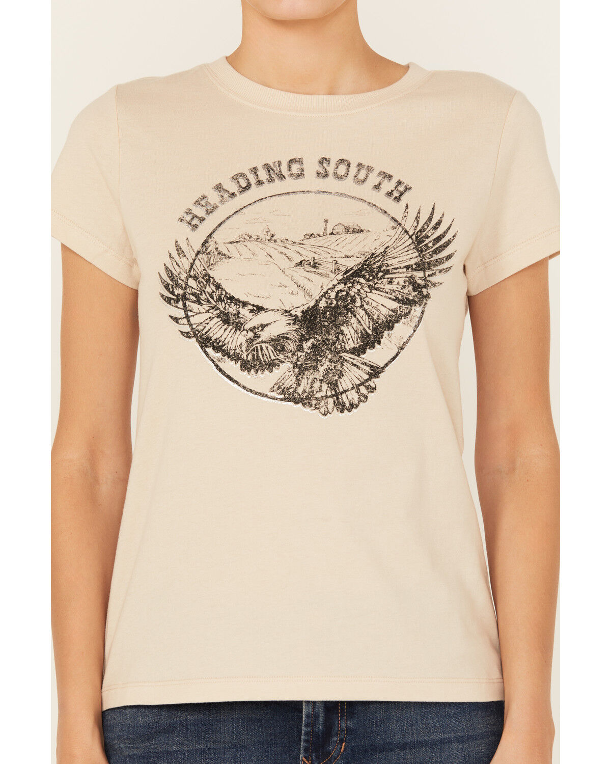 Shyanne Women's Heading South Short Sleeve Graphic Tee