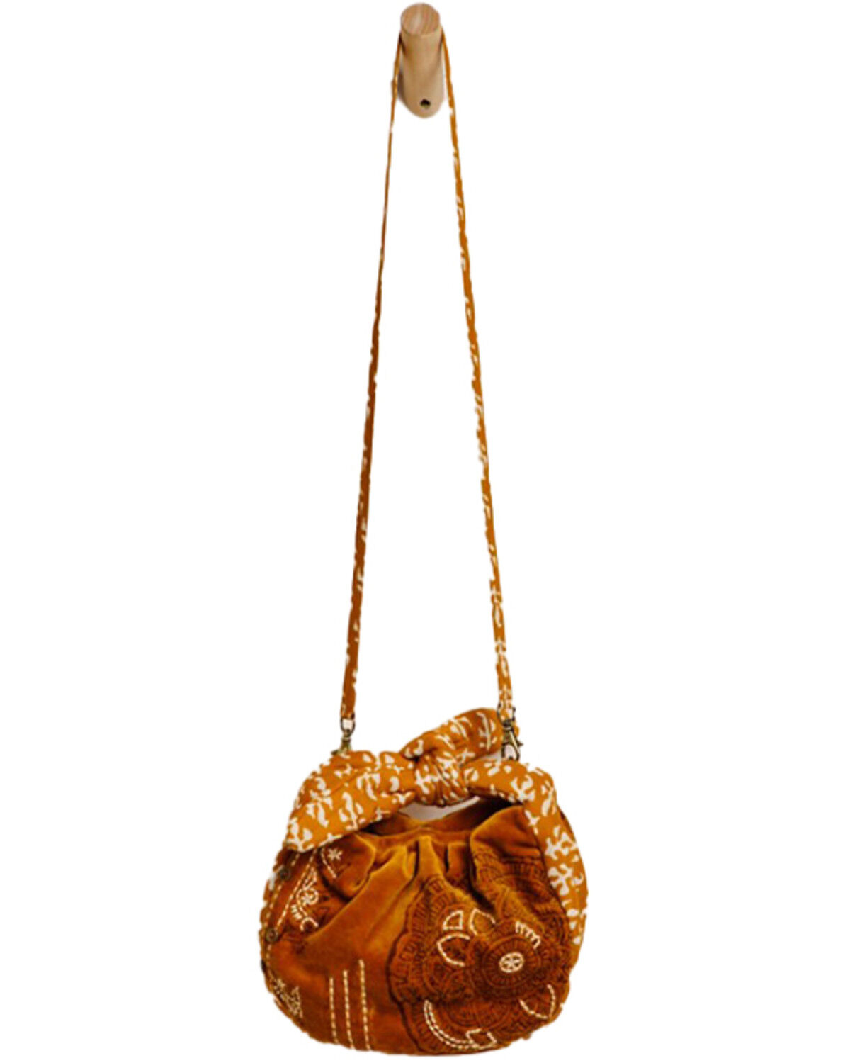 Free People Women's Aria Mini Velvet Bag