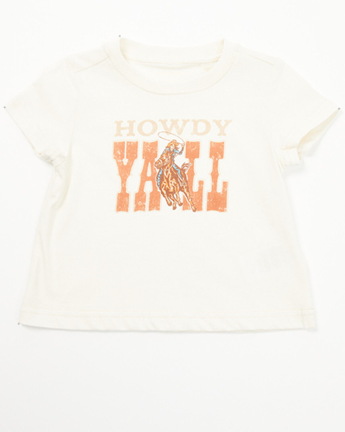 Shyanne Toddler Girls' Y'all Short Sleeve Graphic Tee