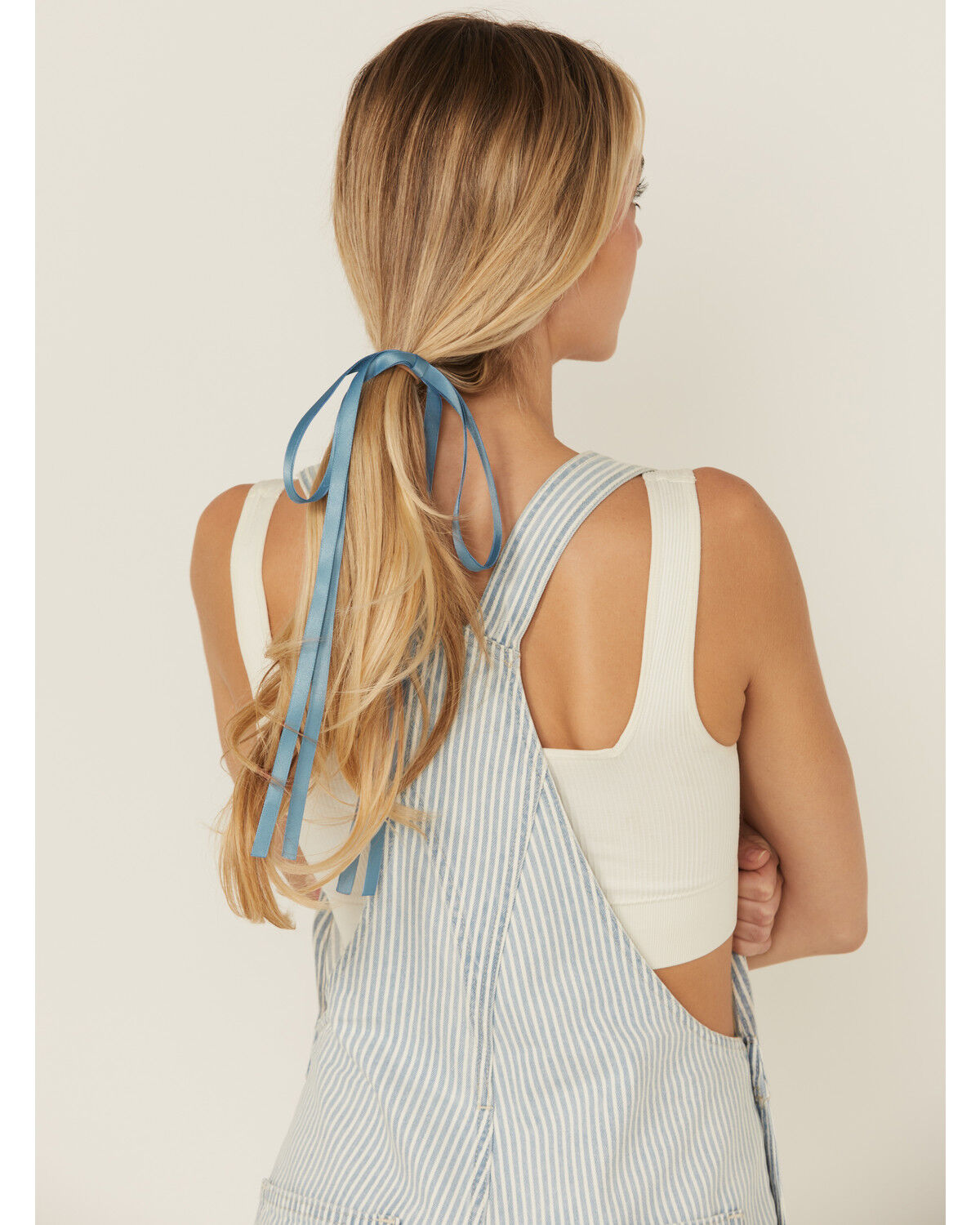 Shyanne Women's Long Ribbon Bow Hair Ties - 2 Piece
