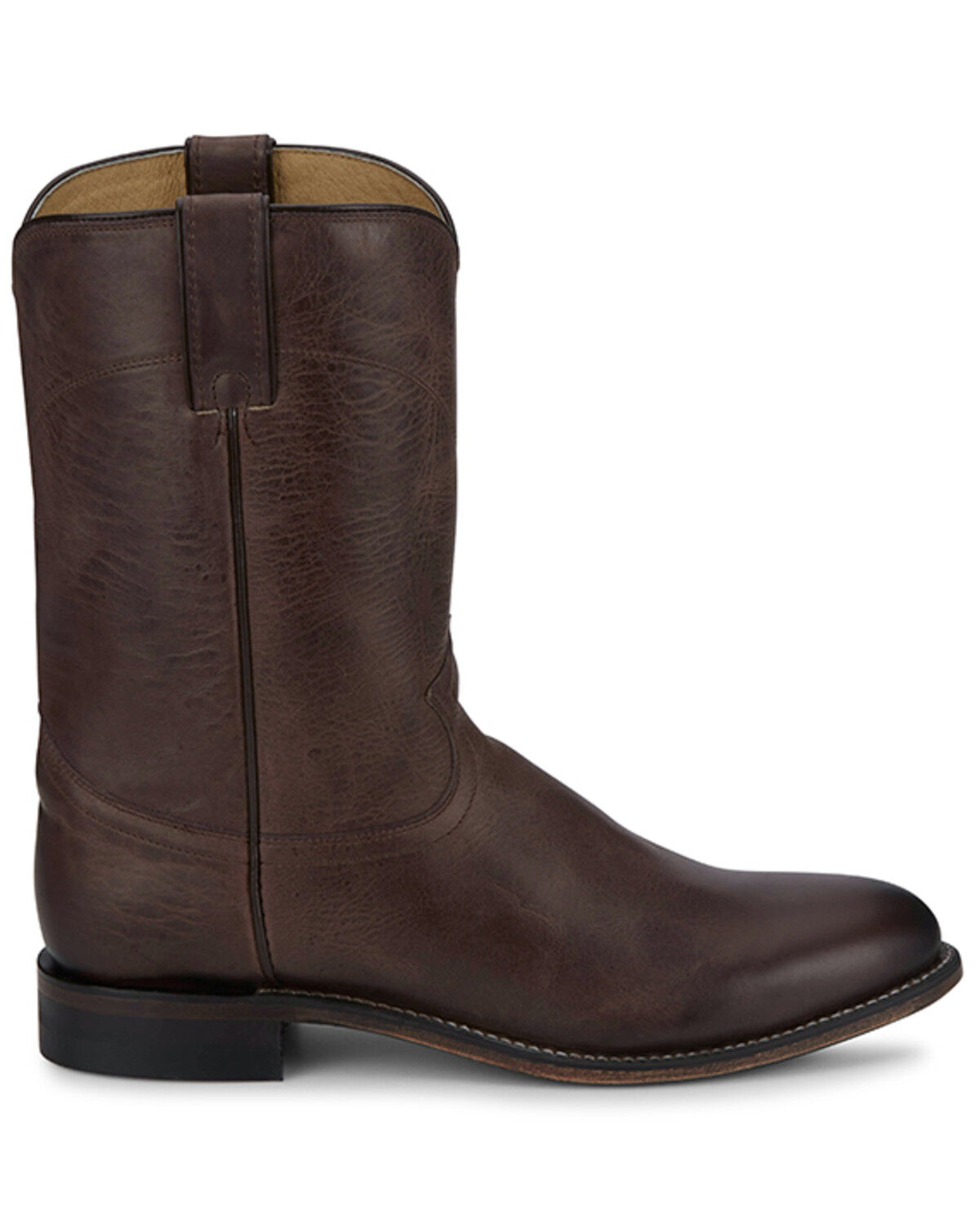 Justin Men's 10" Ted Roper Western Boots - Round Toe