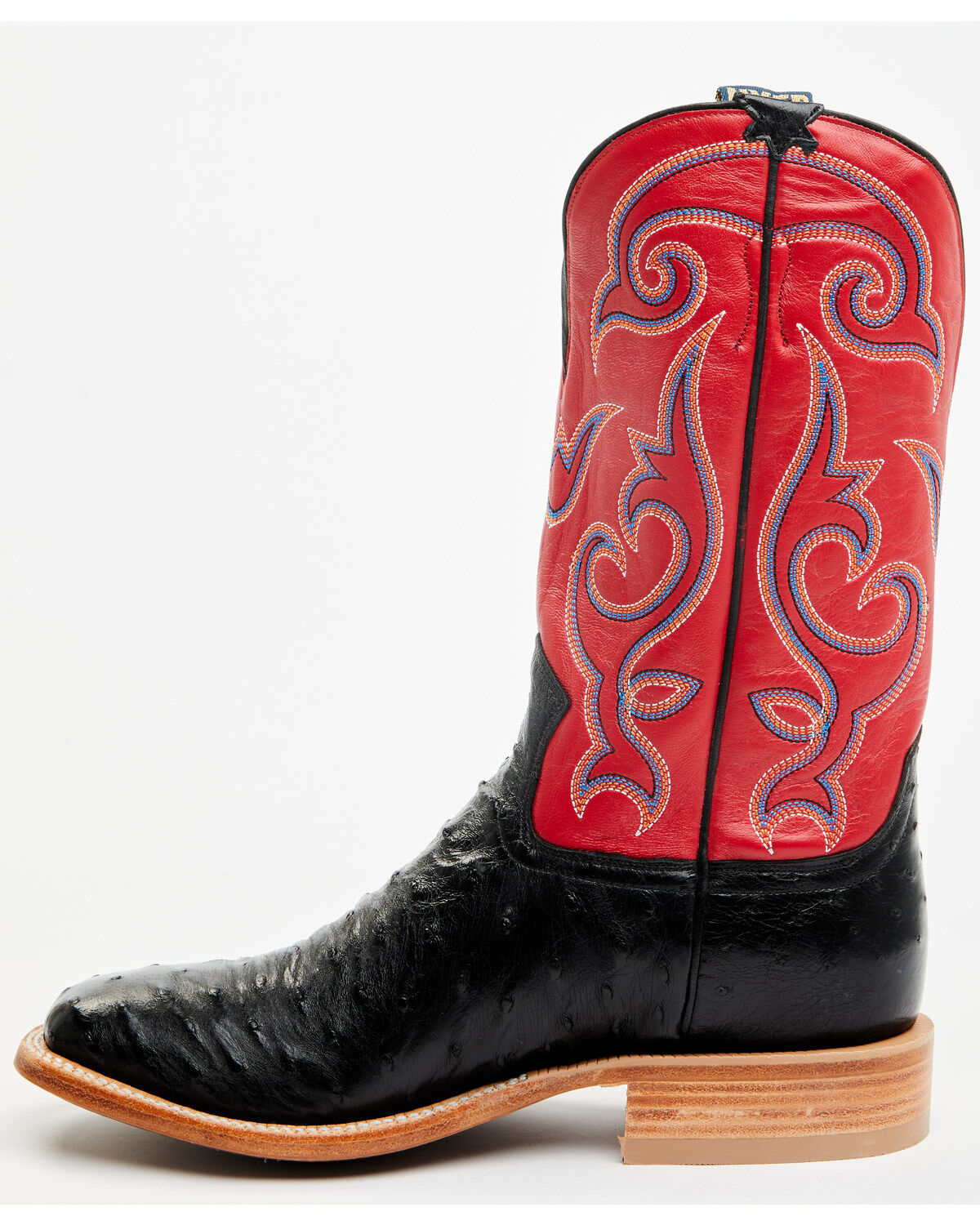 Hyer Men's Jetmore Exotic Full Quill Ostrich Western Boots - Broad Square Toe