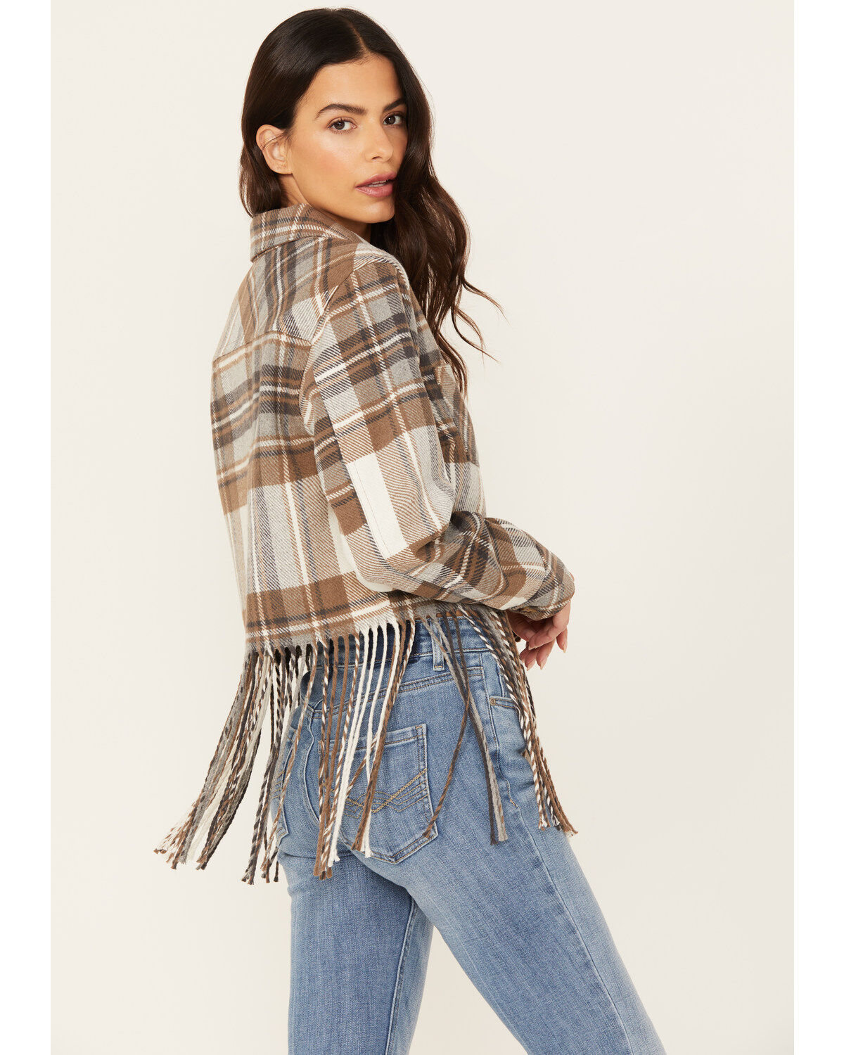 Idyllwind Women's Walker Cropped Fringe Jacket