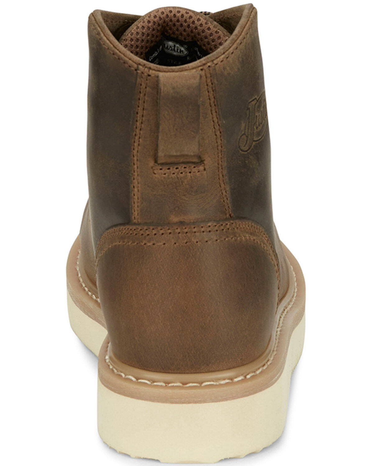 Justin Men's 6" Maxwell Lace-Up Work Boots - Steel Toe