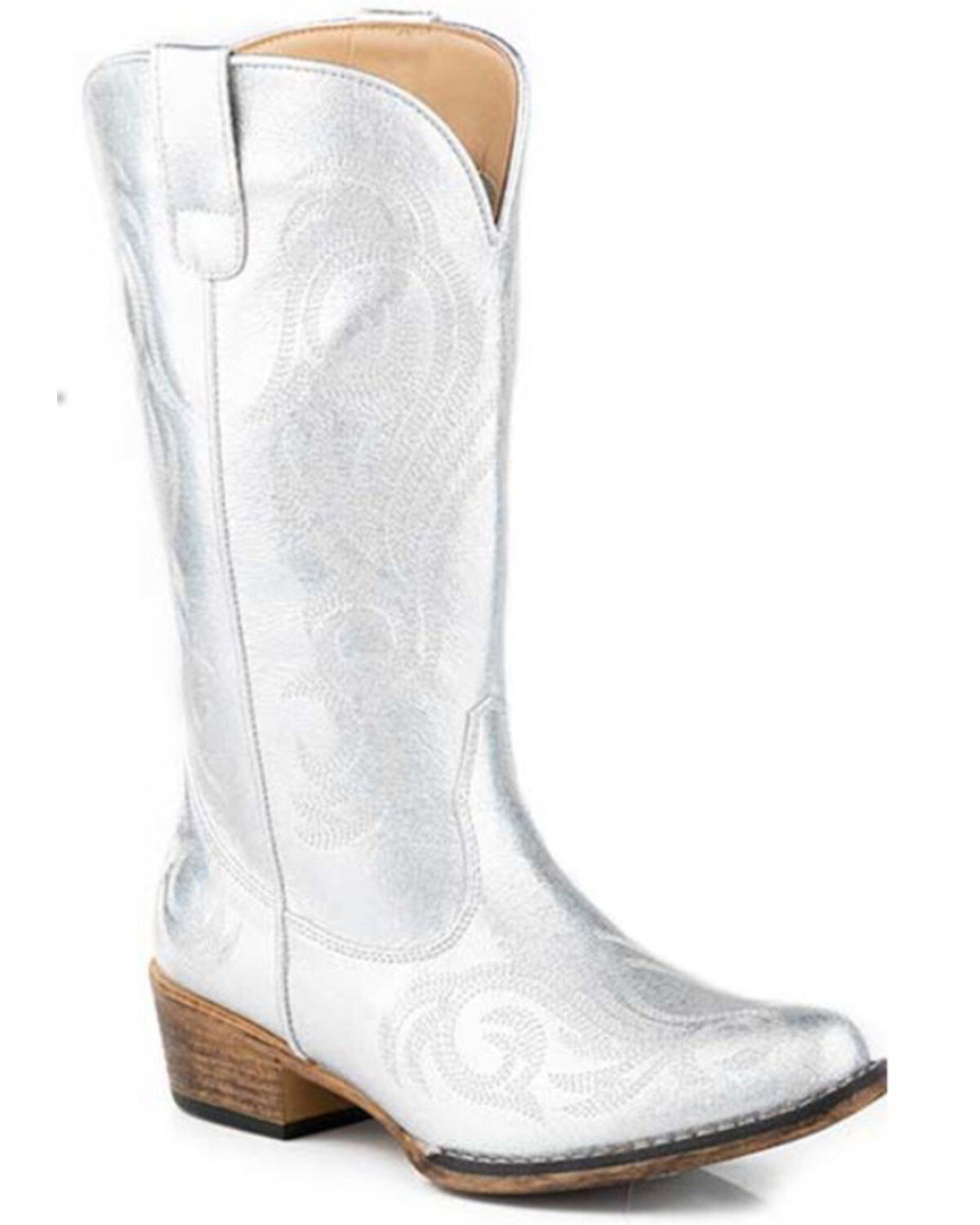 Roper Women's Riley Metallic Western Boots - Snip Toe