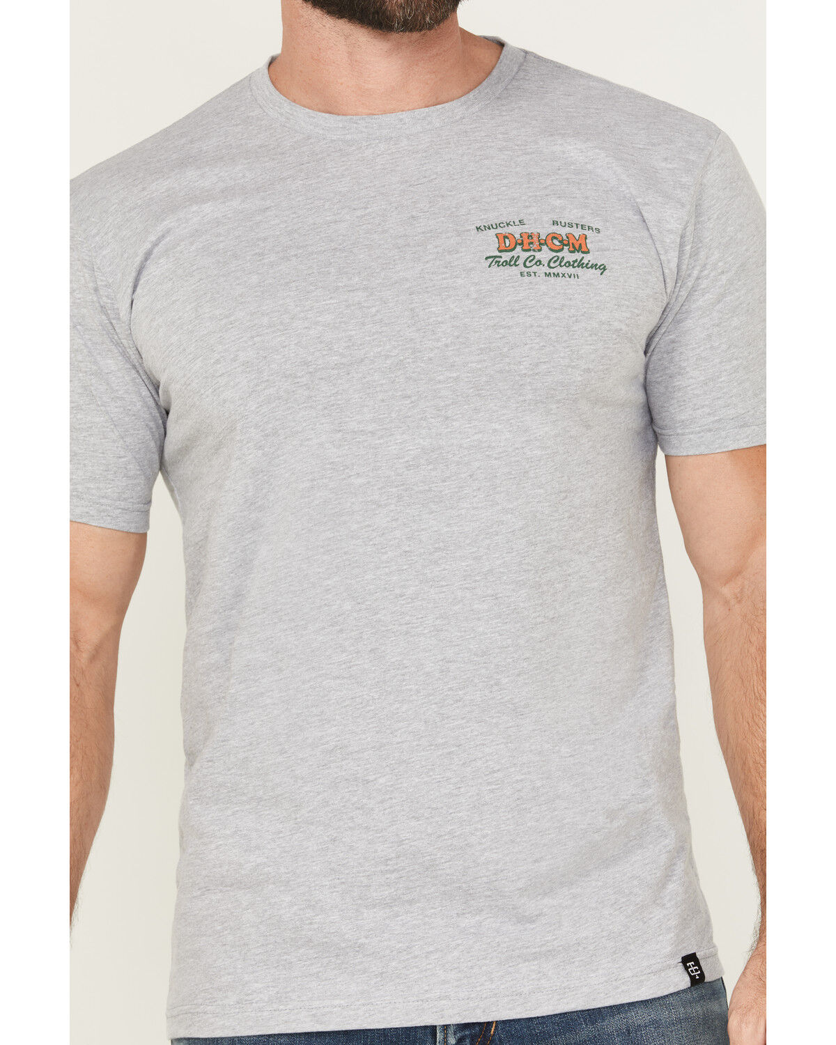 Troll Co Men's Knuckle Buster Short Sleeve Graphic T-Shirt