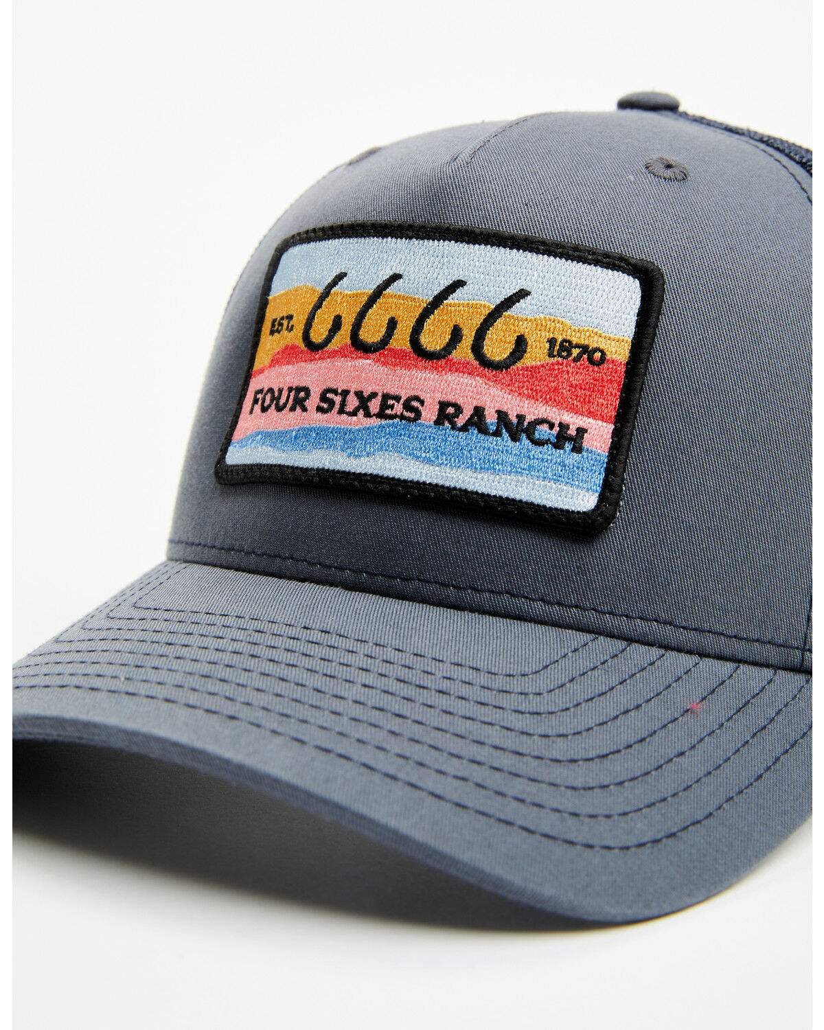 Four Sixes Women's Sunset Patch Ball Cap