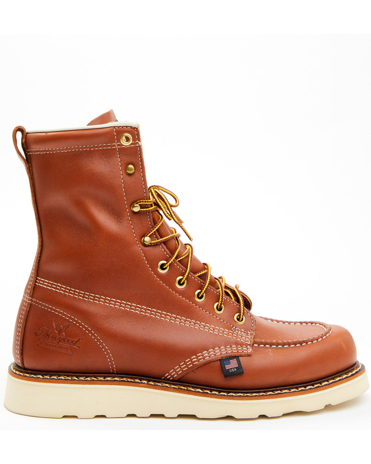 Thorogood Men's 8" American Heritage Moc Work Boots - Soft Toe