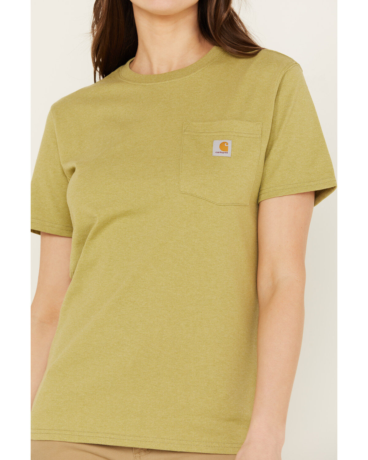 Carhartt Women's Loose Fit Heavyweight Short Sleeve Pocket T-Shirt