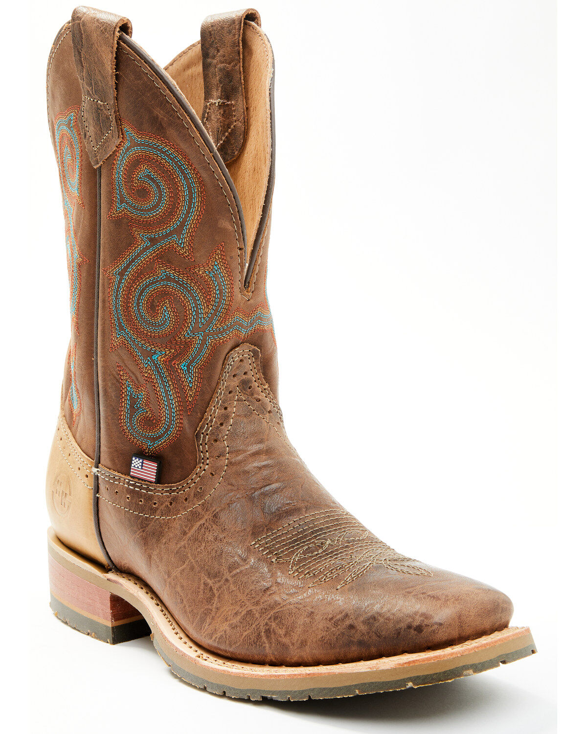 Double H Men's 11" Domestic I.C.E.® Performance Western Boots - Broad Square Toe