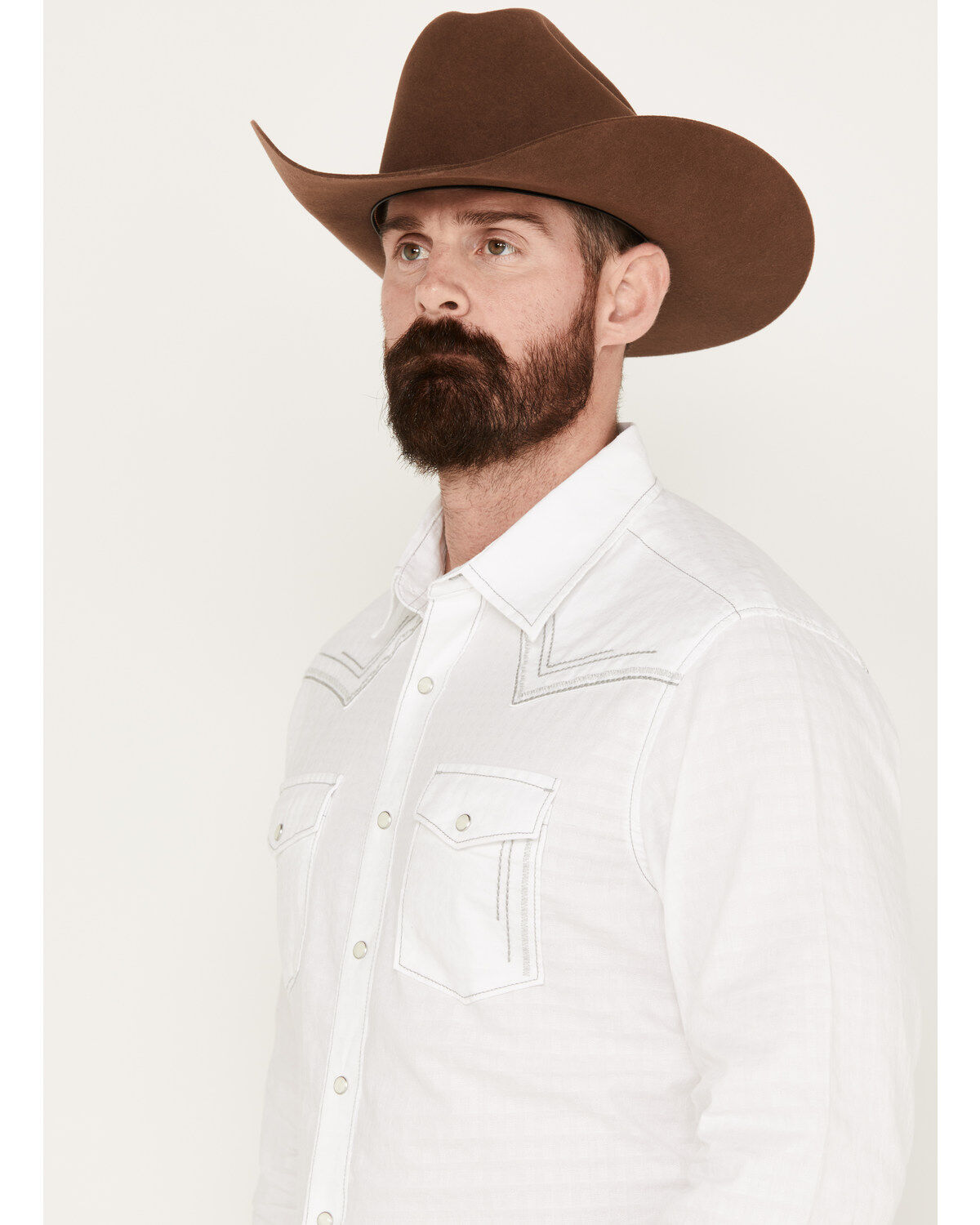 Wrangler Men's Rock 47 Long Sleeve Western Pearl Snap Shirt