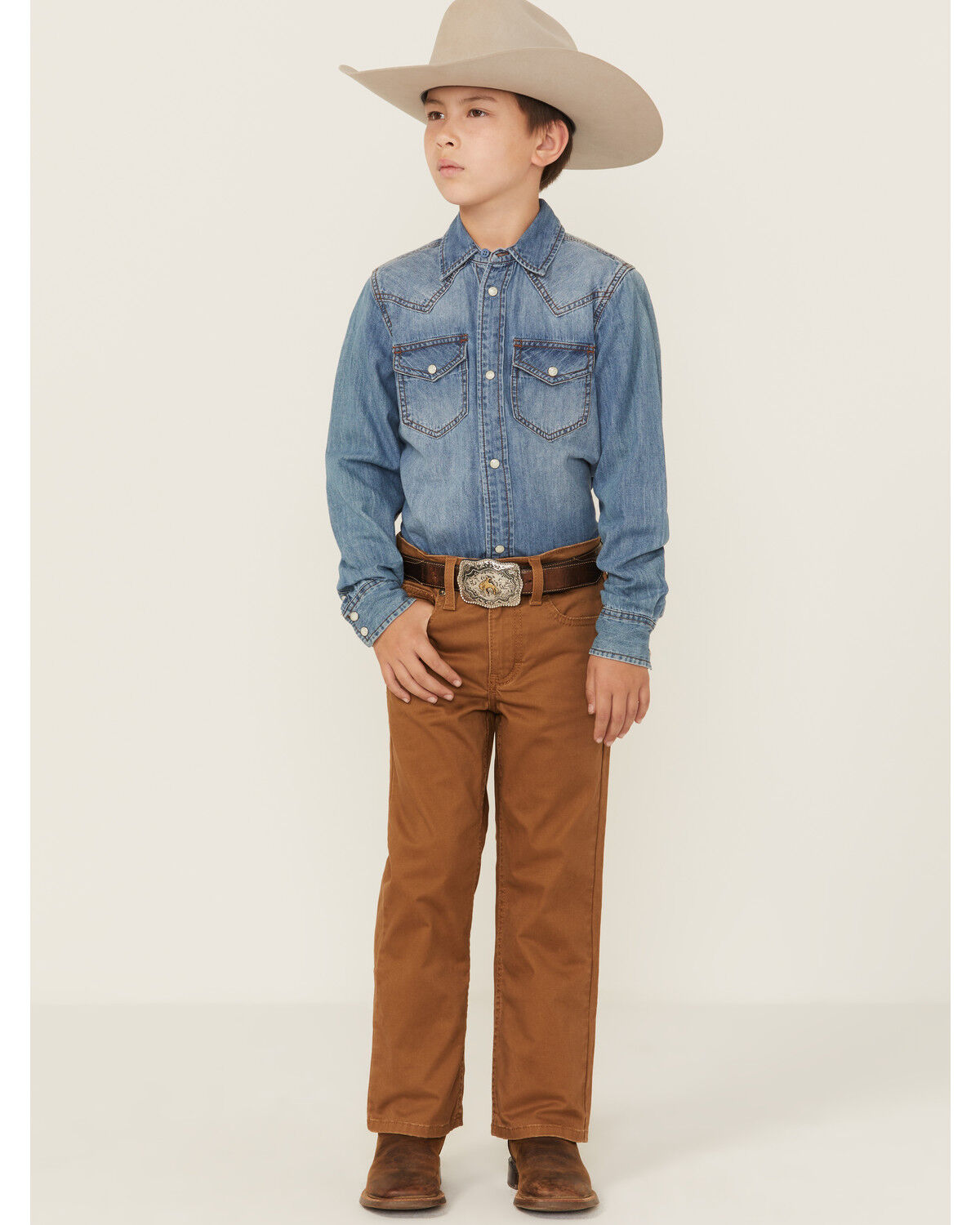 Cody James Boys' Benedetto Slim Bootcut Stretch Denim Jeans