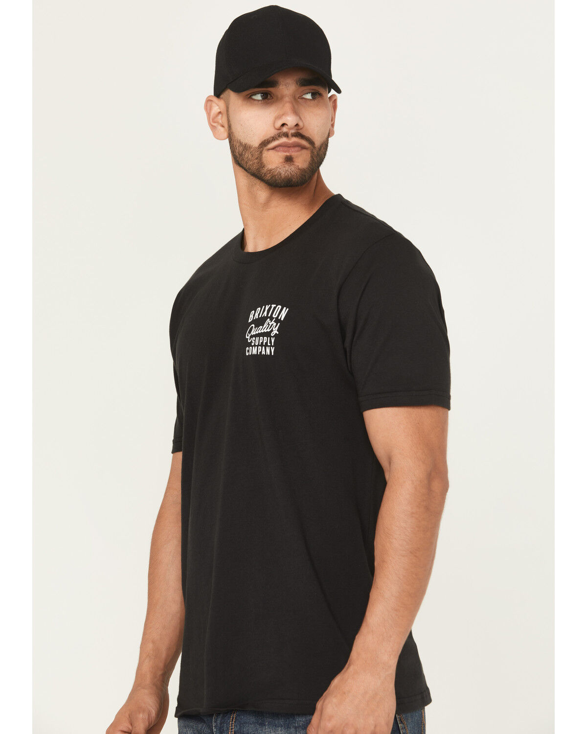 Brixton Men's Hubal Logo Short Sleeve Graphic T-Shirt