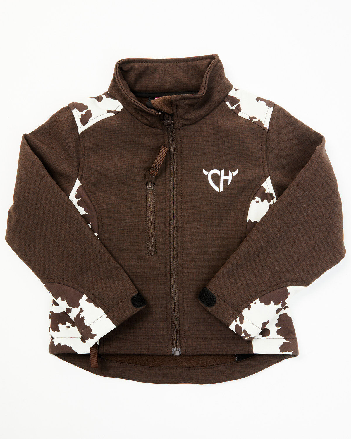 Cowgirl Hardware Toddler Girls' Cow Print Jacket