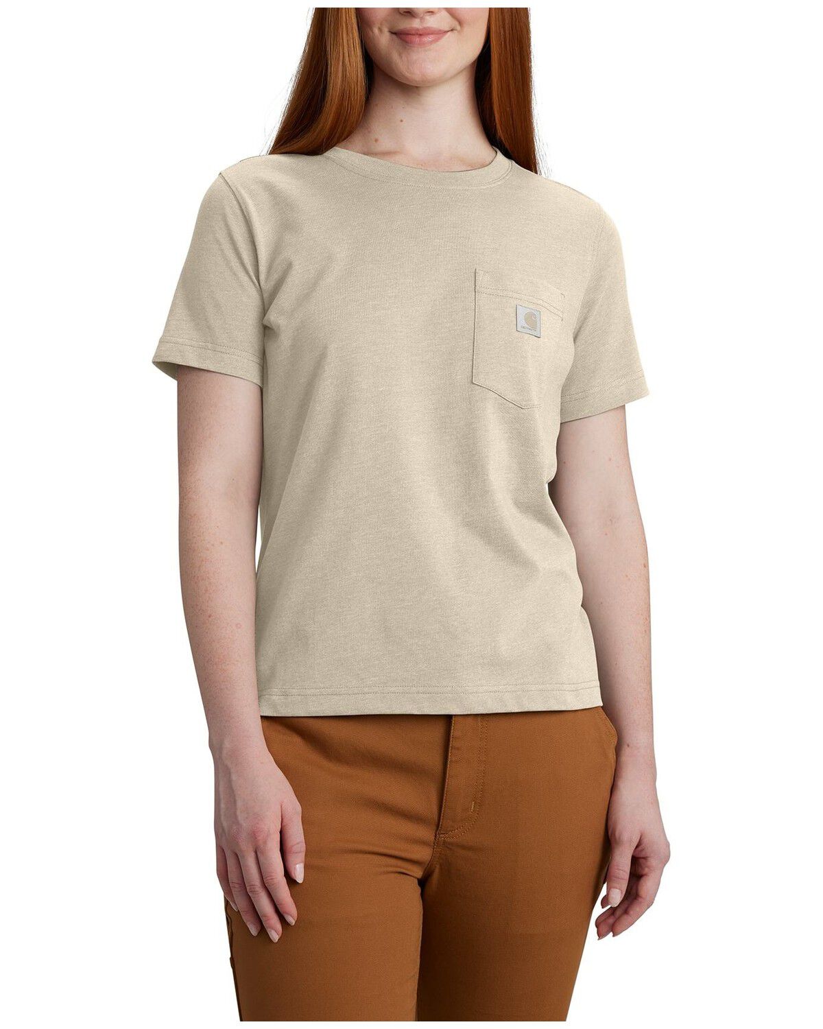 Carhartt Women's Relaxed Fit Lightweight Short Sleeve Pocket Tee
