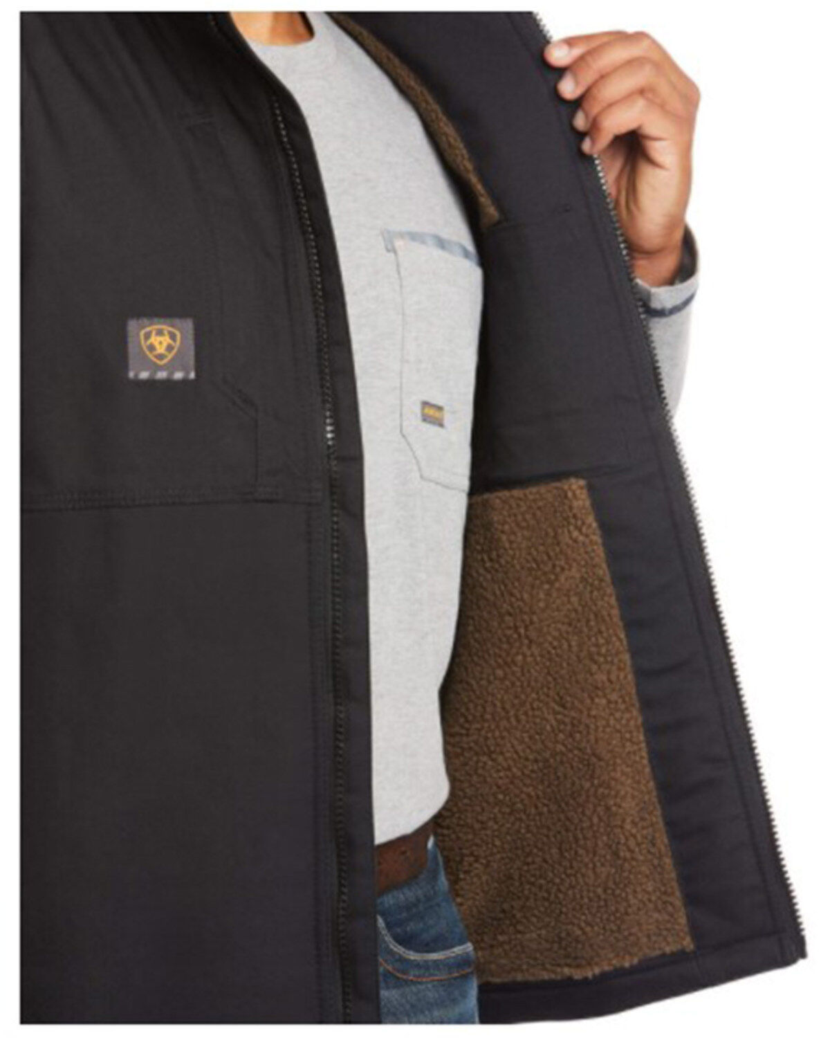 Ariat Men's Rebar DuraCanvas Solid Work Vest - Big & Tall